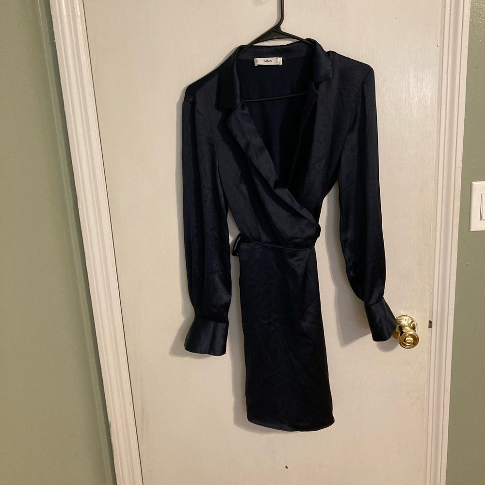 Mango silk dress